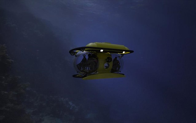 Τουριστικά υποβρύχια που μπορούν να φτάσουν σε βάθος 1.140 μέτρων